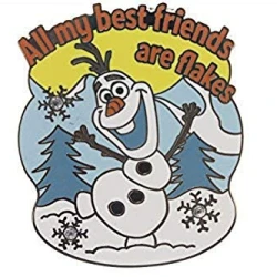 item Disney Pin - Frozen - Olaf - All My Best Friends are Flakes 41ggf74ludljpg