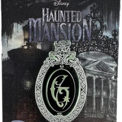 item Disney Pin - Haunted Mansion Live Action - Gracey Manor - Gate Plaque - Spinner 81vilmernil-ac-sy741-jpg