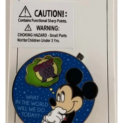 item Disney Pin - Walt Disney World - Mickey Mouse - What In the World Will We Do Today? 138704 2