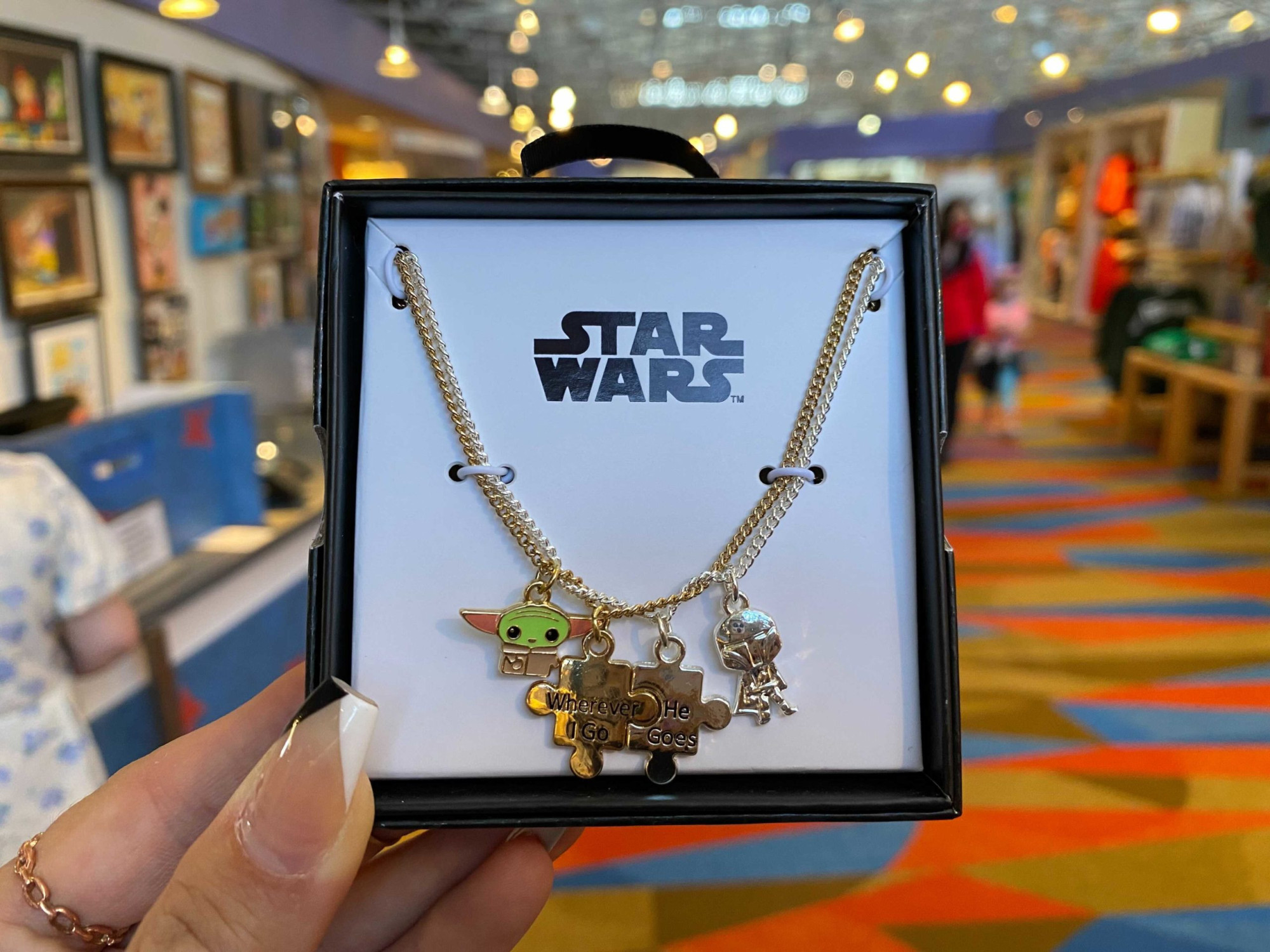 products Star Wars - Grogu and Mandalorian - Necklace Set