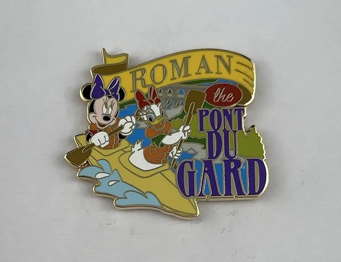 item Adventures By Disney Pin - the Roman Pont du Gard - Minnie and Daisy 61loalmw9rs-ac-sx679-jpg