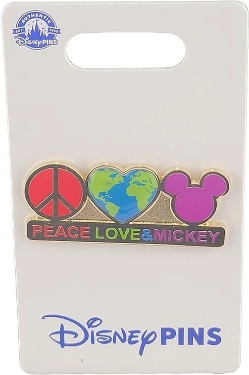 item Disney Pin - Peace Love & Mickey - Peace Sign, Heart World Earth, Purple Icon 61r0x-qhbcl-ac-sy741-jpg