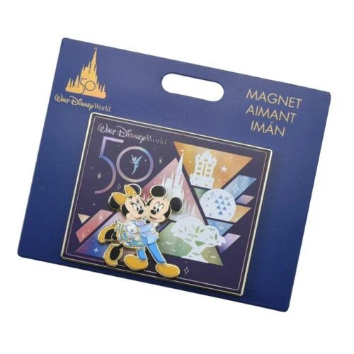 item Magnet - 50th Anniversary - Mickey & Minnie at the Four Parks s-l500jpg 2 7