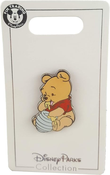Disney - ひよこパイセン Disney Pin - Winnie the Pooh - Baby Pooh - Eating Honey