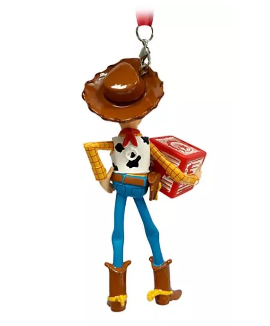 item Ornament - Woody with Block OrnWoody1