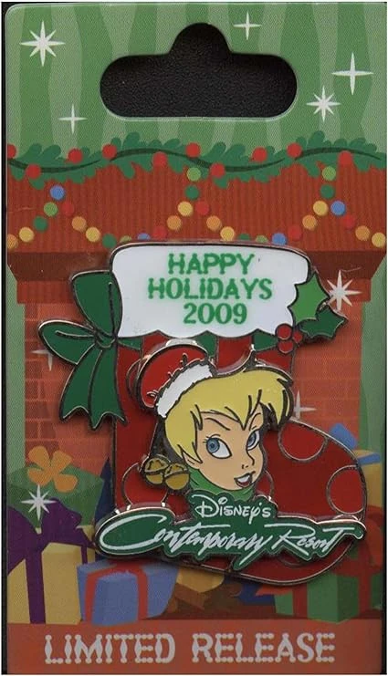 item Disney Pin - Happy Holidays 2009 - Contemporary Resort - Tinker Bell 71mkub6gzxl-ac-sy741-jpg