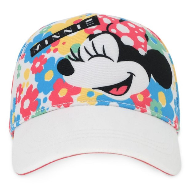 products Disney Parks - Youth Baseball Hat/Cap - Minnie Mouse - Floral