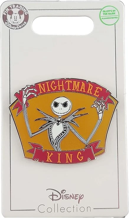 item Disney Pin - The Nightmare Before Christmas - Jack Skellington - Nightmare King - Glow in the Dark 71hm3vsv1tl-ac-sy741-jpg
