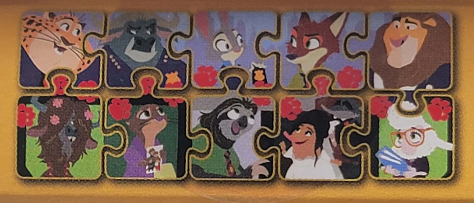 item Disney Pin - Zootopia - Mystery Pin - Character Connection Puzzle - 1 Pin 152232a