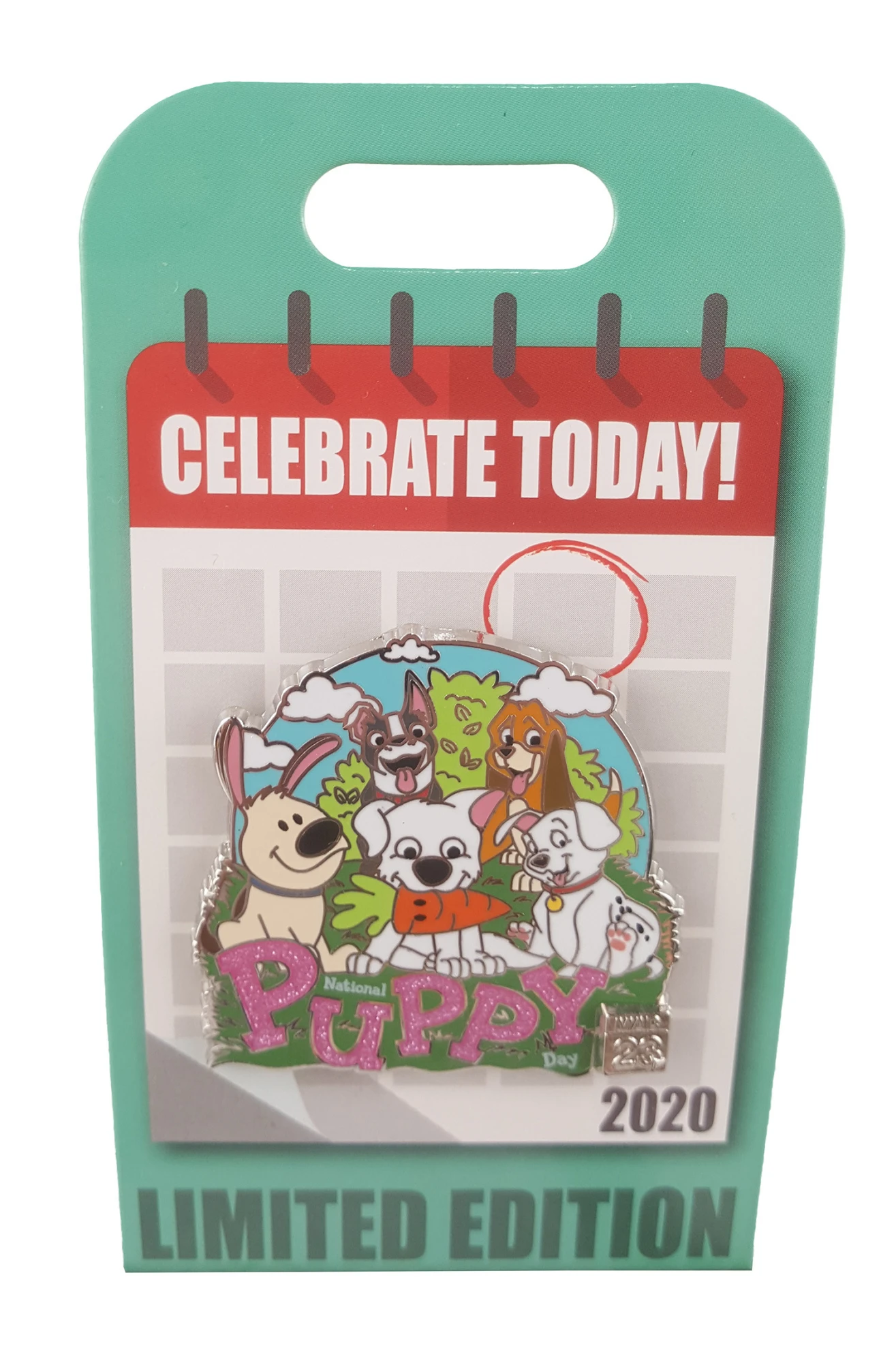 item Disney Pin - Celebrate Today - National Puppy Day 139341a
