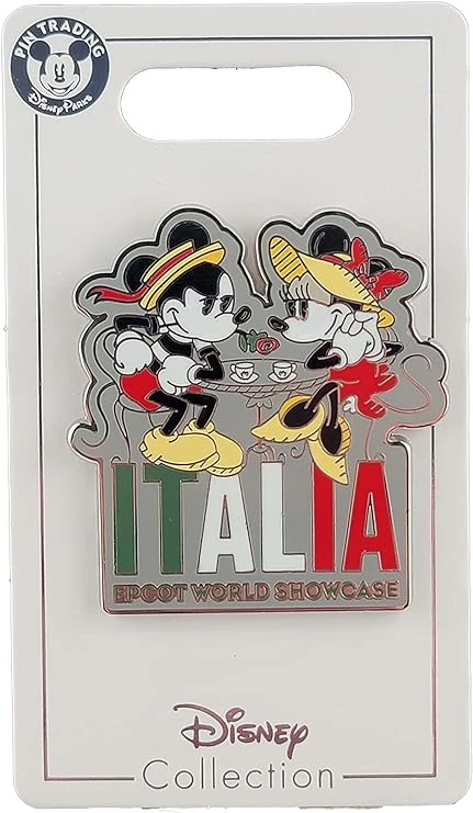 item Disney Pin - EPCOT World Showcase - Italia - Mickey and Minnie Mouse - Italy 719efbf60fl-ac-sy741-jpg