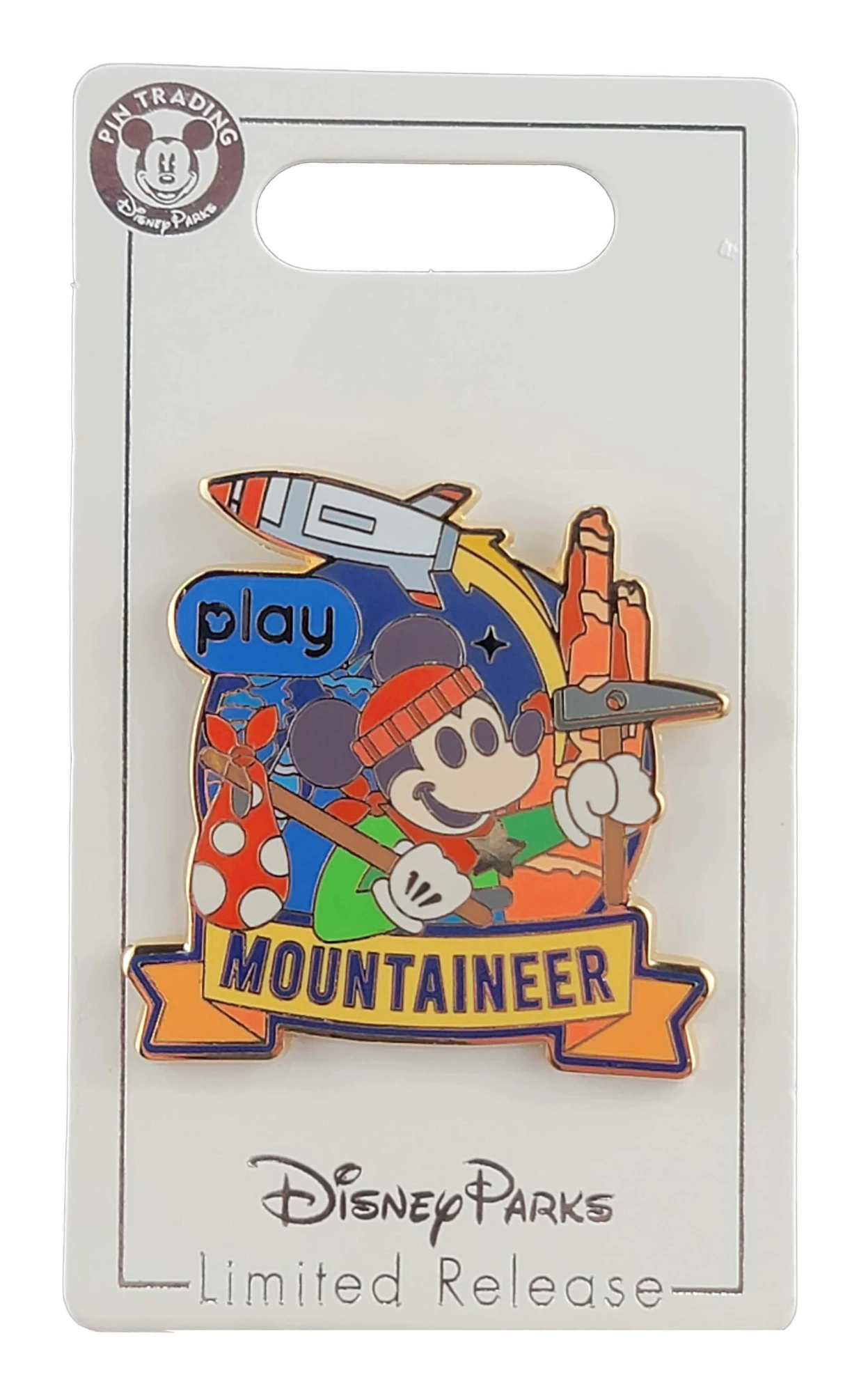 item Disney Pin - Disney - Play App Parks Achievement - Mickey Mouse - Mountaineer 148127