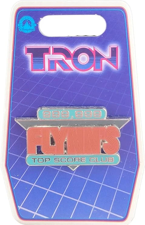 item Disney Pin - Tron - Lightcycle Run - Flynn's Arcade Sign - Top Score Club anniversary 81o6y3-fo2l-ac-sy741-jpg