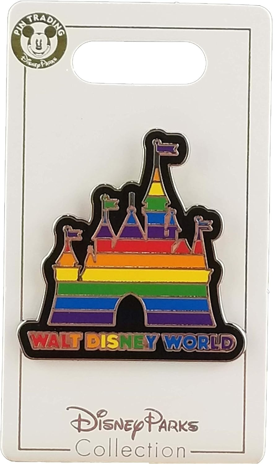 products Disney Pin - Walt Disney World - Cinderella Castle - Rainbow Pride
