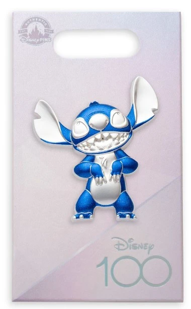 item Disney Pin - Disney 100 Celebration - Platinum - Stitch 152894