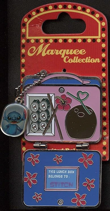item Disney Pin - Marquee Collection - Lunch Box - Stitch 91lhr0jvfel-ac-sy741-jpg