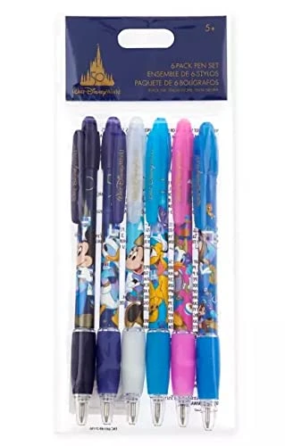 item Disney Parks - Walt Disney World 50th Anniversary - Ink Pen Set of 6 - Mickey and Friends 41hxruqr0bljpg