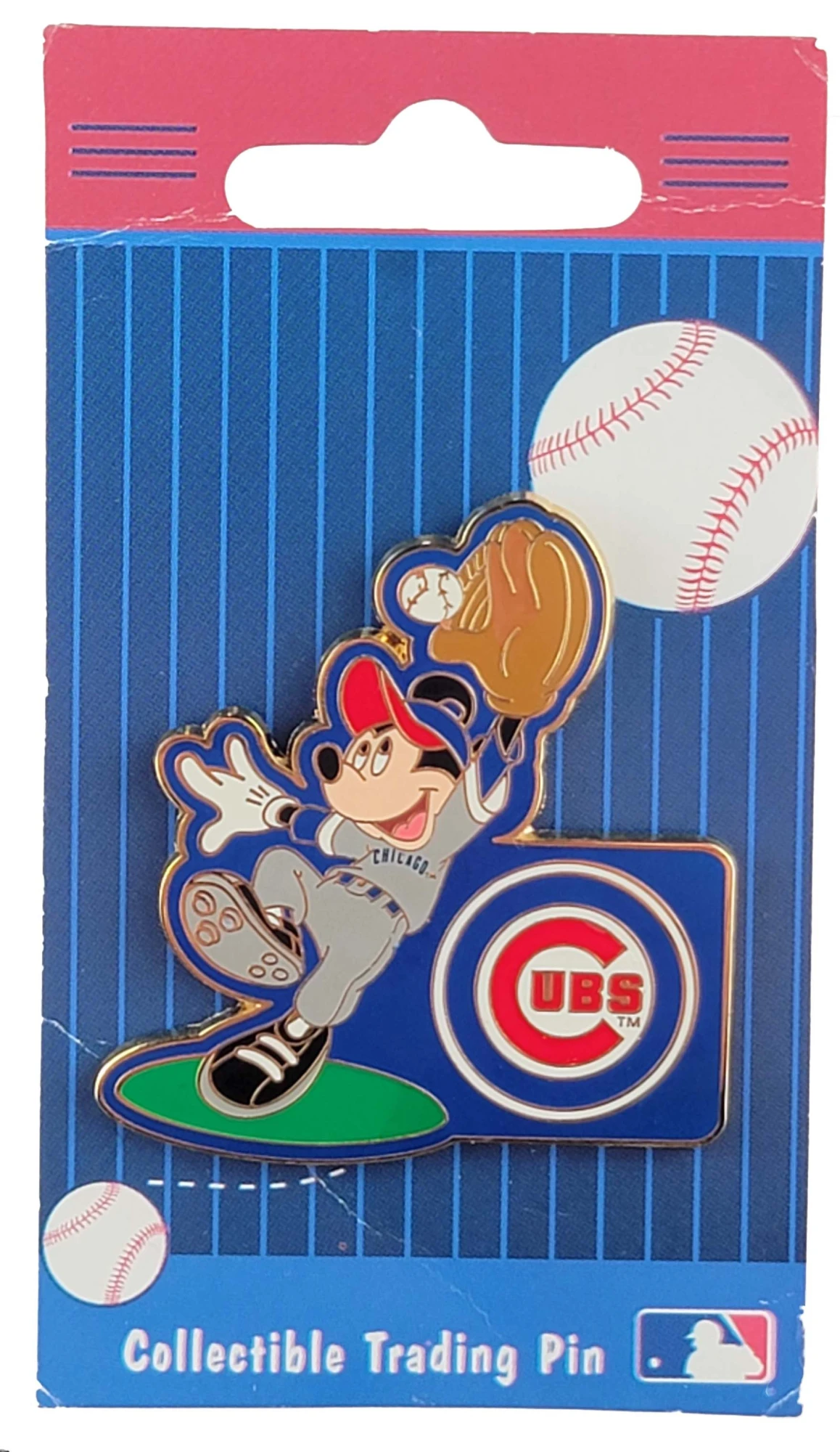 item Disney Pin - Mickey Mouse Major League Baseball (Chicago Cubs) 45153