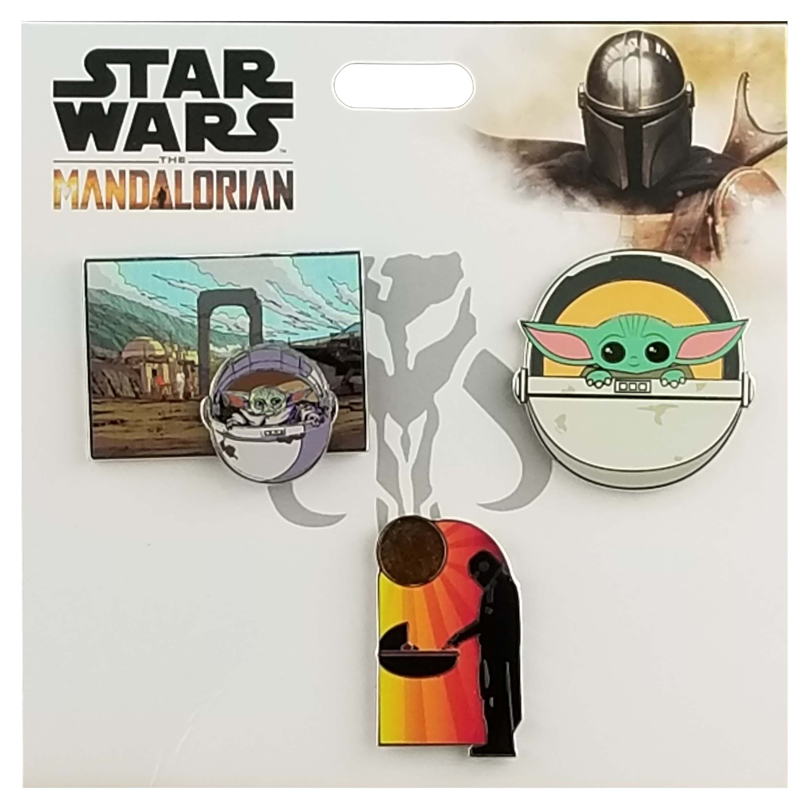 products Disney Pin Booster Set - Star Wars - The Mandalorian - The Child - Grogu