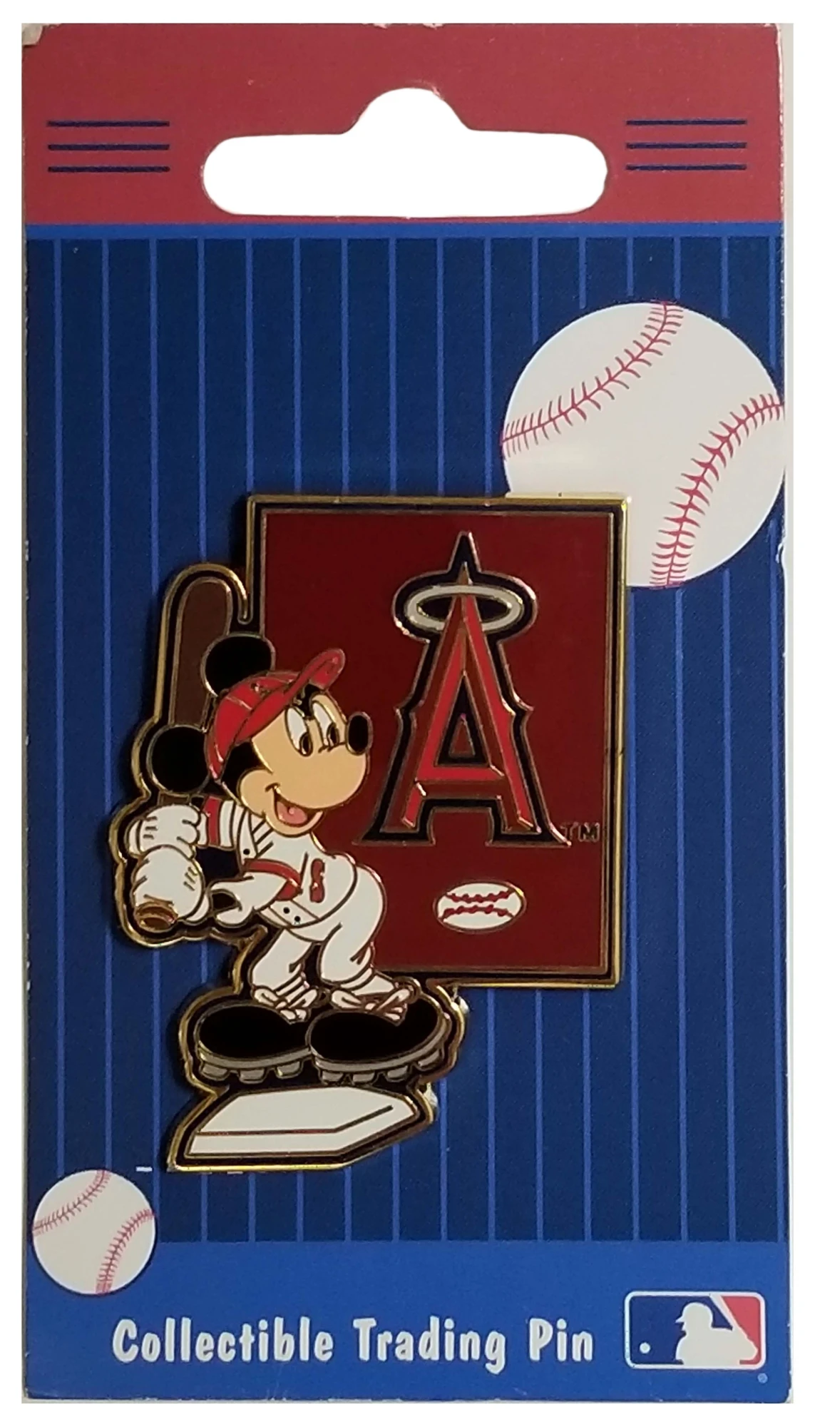 item Disney Pin - Mickey Mouse - Major League Baseball Player - LA Angels of Anaheim 47891
