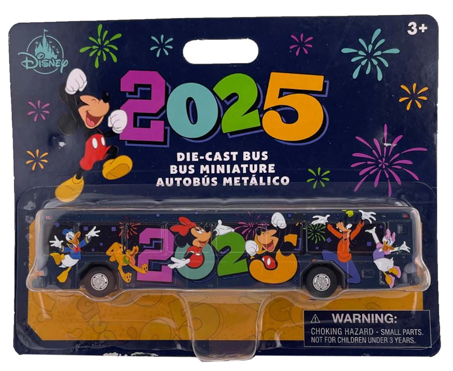 products Disney Parks - Die Cast Bus - Dated 2025 Mickey Mouse and Friends