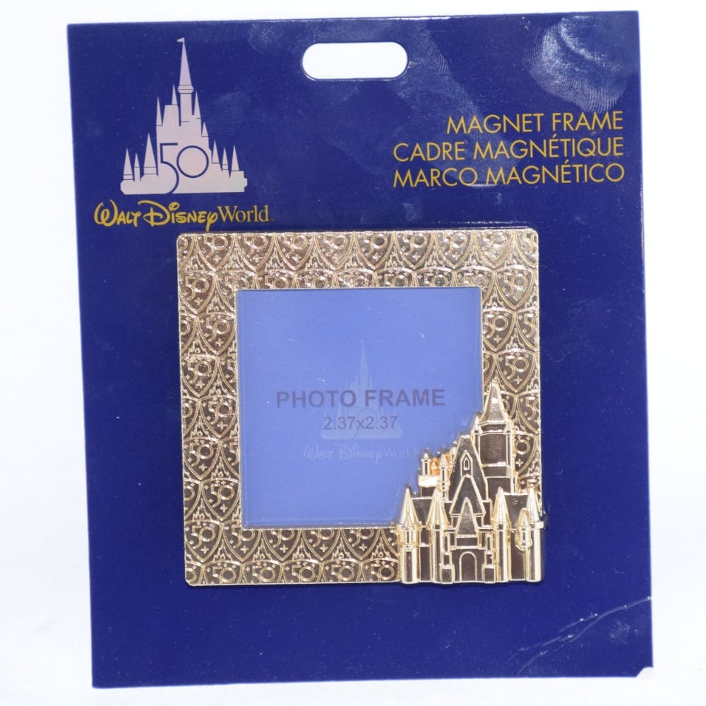 products Disney Magnet Photo Frame - Walt Disney World - 50th Anniversary