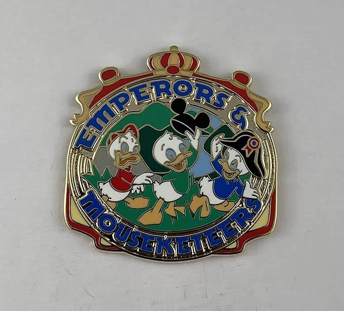 item Adventures by Disney Pin - Emperors & Mouseketeers - Huey, Dewey & Louie 71tnafvurxs-ac-sx679-jpg