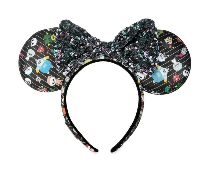 item Disney Parks - Minnie Mouse Ears Headband - Loungefly - Nightmare Before Christmas Nightmare Before Christmas