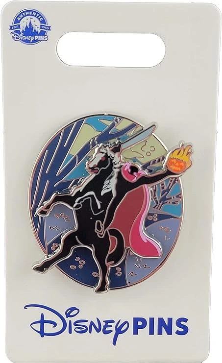 item Disney Pin - Villains - Headless Horseman - Flaming Pumpkin 71cm3zixd0l-ac-sy741-jpg