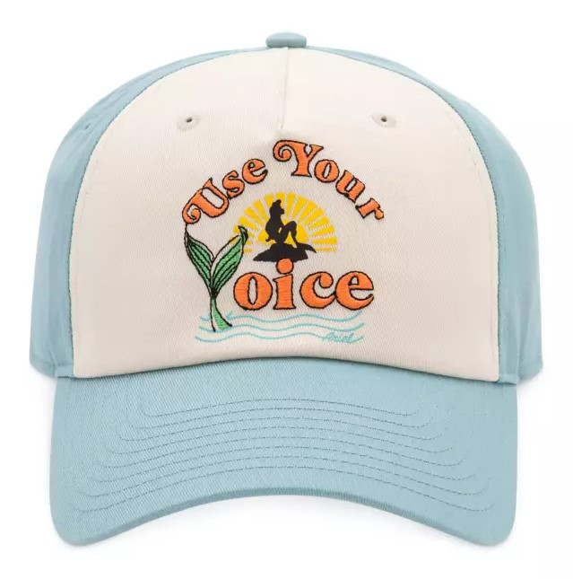 products Disney Parks - Baseball Hat/Cap - The Little Mermaid - Use Your Voice