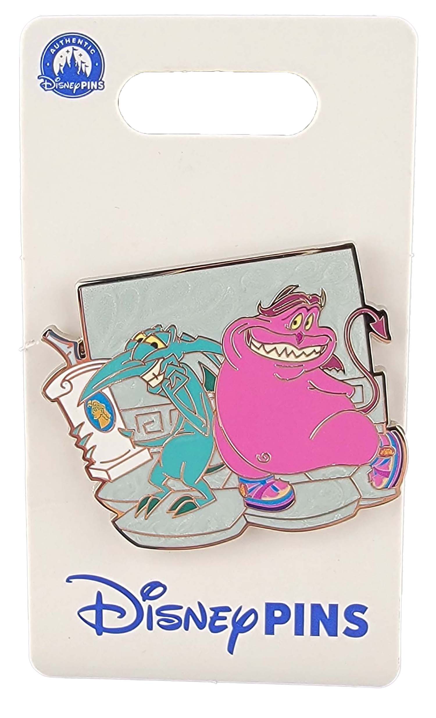 products Disney Pin - Hercules - Pain and Panic Sitting on a Bench