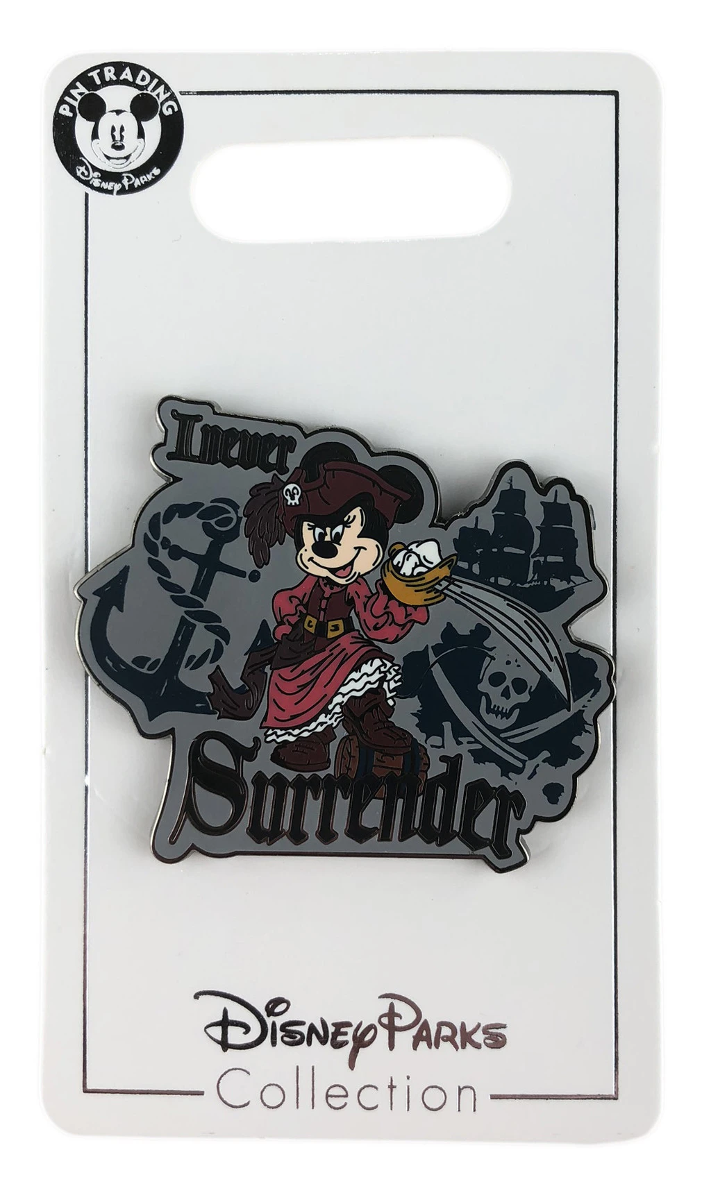 item Disney Pin - Pirate Minnie Mouse - I Never Surrender 134462