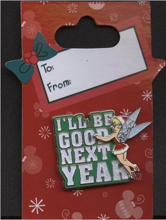item Disney Pin - Tinker Bell - I'll Be Good Next Year 71iqr1spbl-ac-sy741-jpg