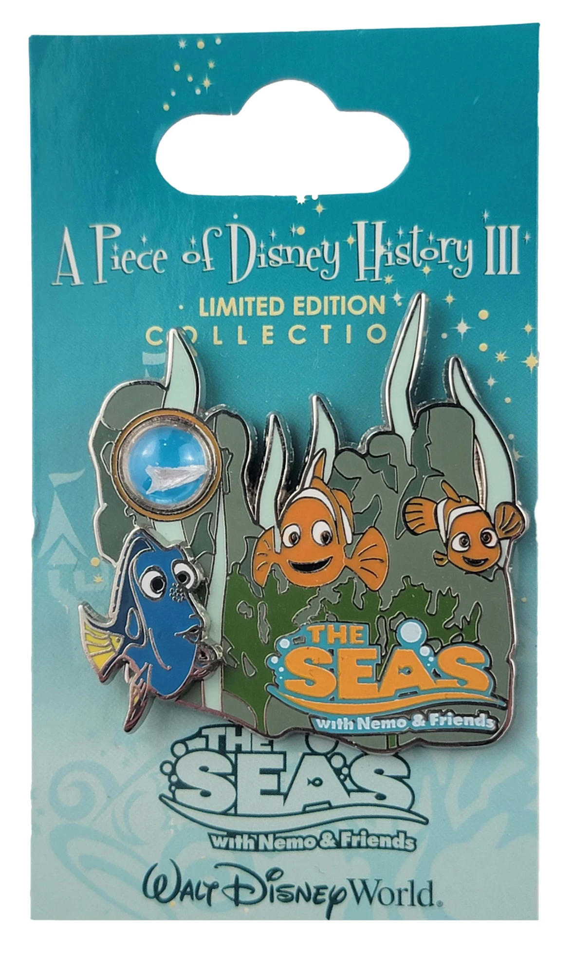 item Disney Pin - Piece of Disney History III - The Seas with Nemo & Friends 64299