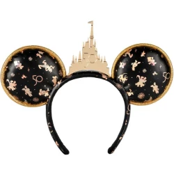 item Disney Parks - Mickey Mouse Ears Headband - Walt Disney World 50th Anniversary - Castle HB50thCastle1