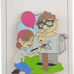 item Disney Pin - UP - Carl and Ellie - Mailbox 71i8gcd8xsl-ac-sy741-jpg