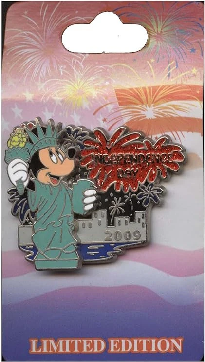 item Disney Pin - Independence Day 2009 - Minnie Mouse 71rvpq-b8bl-ac-sy741-jpg