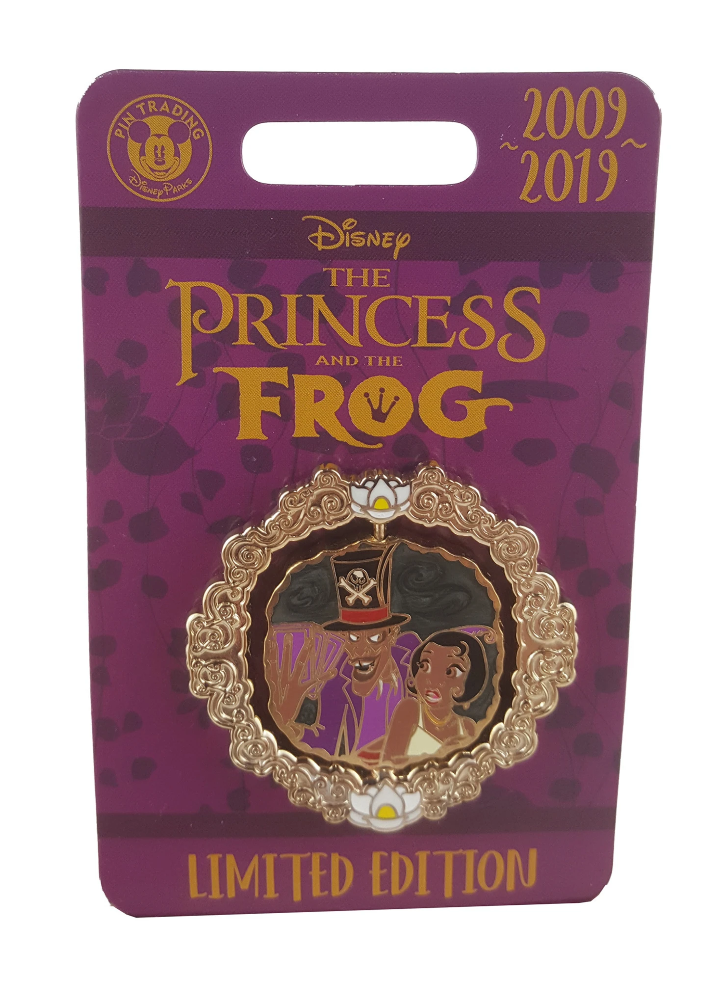 item Disney Pin -The Princess and the Frog 10th Anniversary - Dr. Facilier and Tiana to Louis and Ray 137450 1
