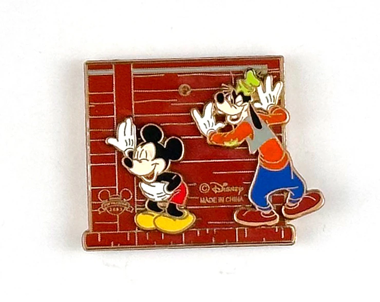 item Disney Pin - Mickey, Donald and Goofy - Haunted Mansion 2 Sided 18854a