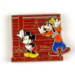 item Disney Pin - Mickey, Donald and Goofy - Haunted Mansion 2 Sided 18854a