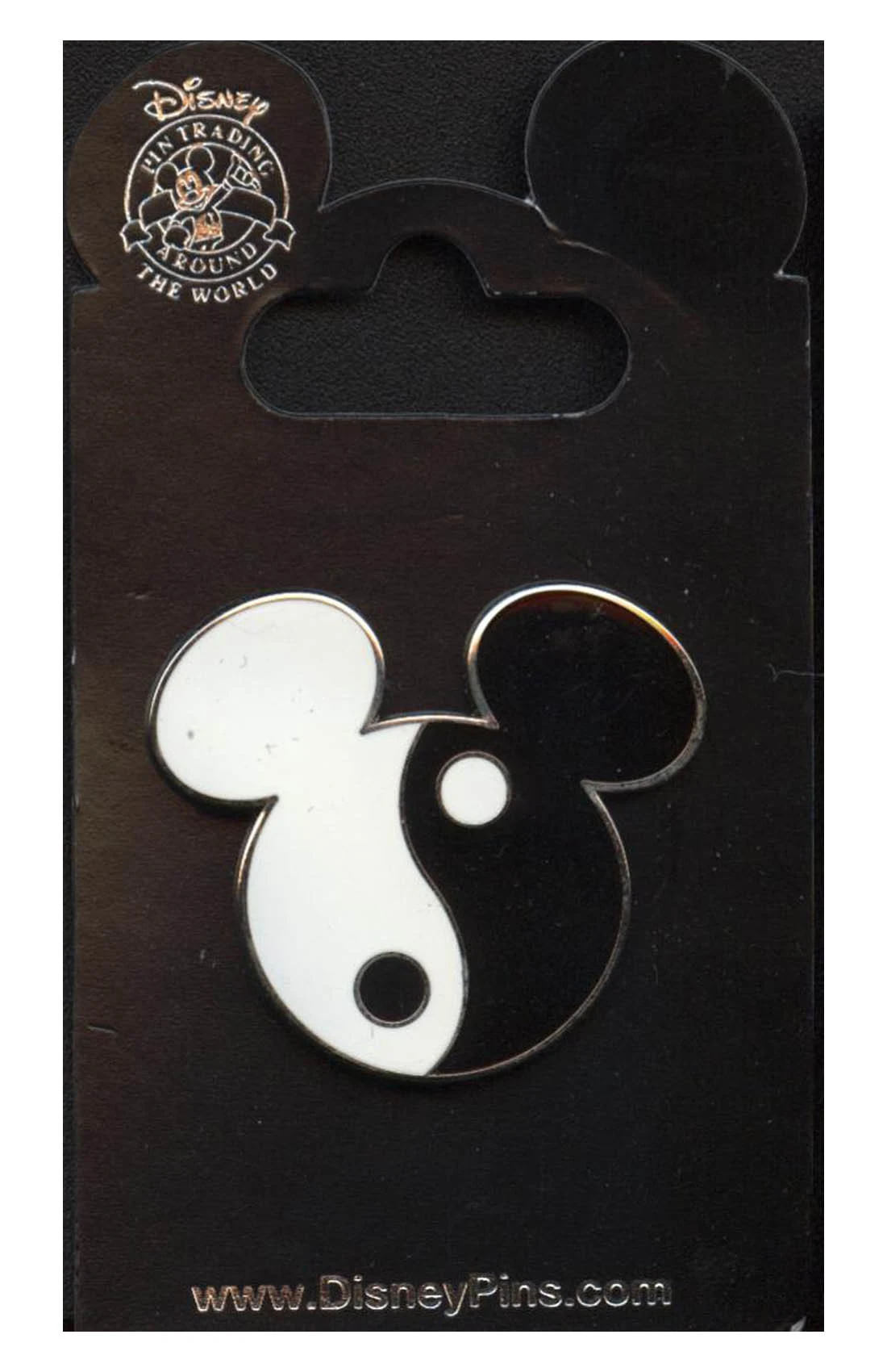 item Disney Pin - Mickey Head - Yin Yang 193 amz
