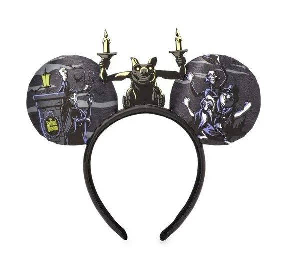 item Disney Parks - Mickey Mouse Ears Headband - The Haunted Mansion - 999 Happy Haunts - Gargoyle The Haunted Mansion - 999 Happy Haunts - Gargoyle