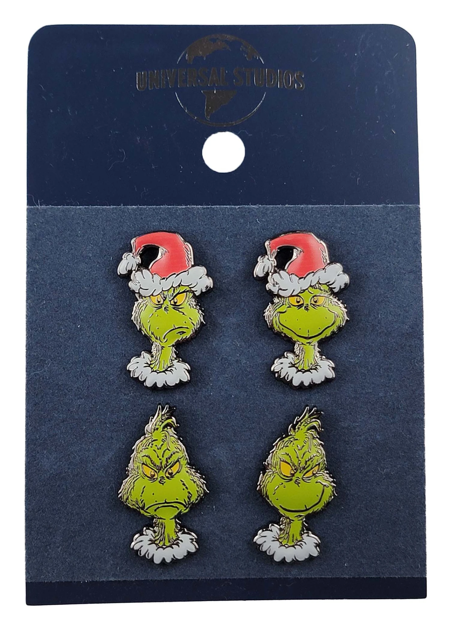 products Universal Studios - Dr. Seuss - How the Grinch Stole Christmas - Expressions / Emojis - 4 Pin Set