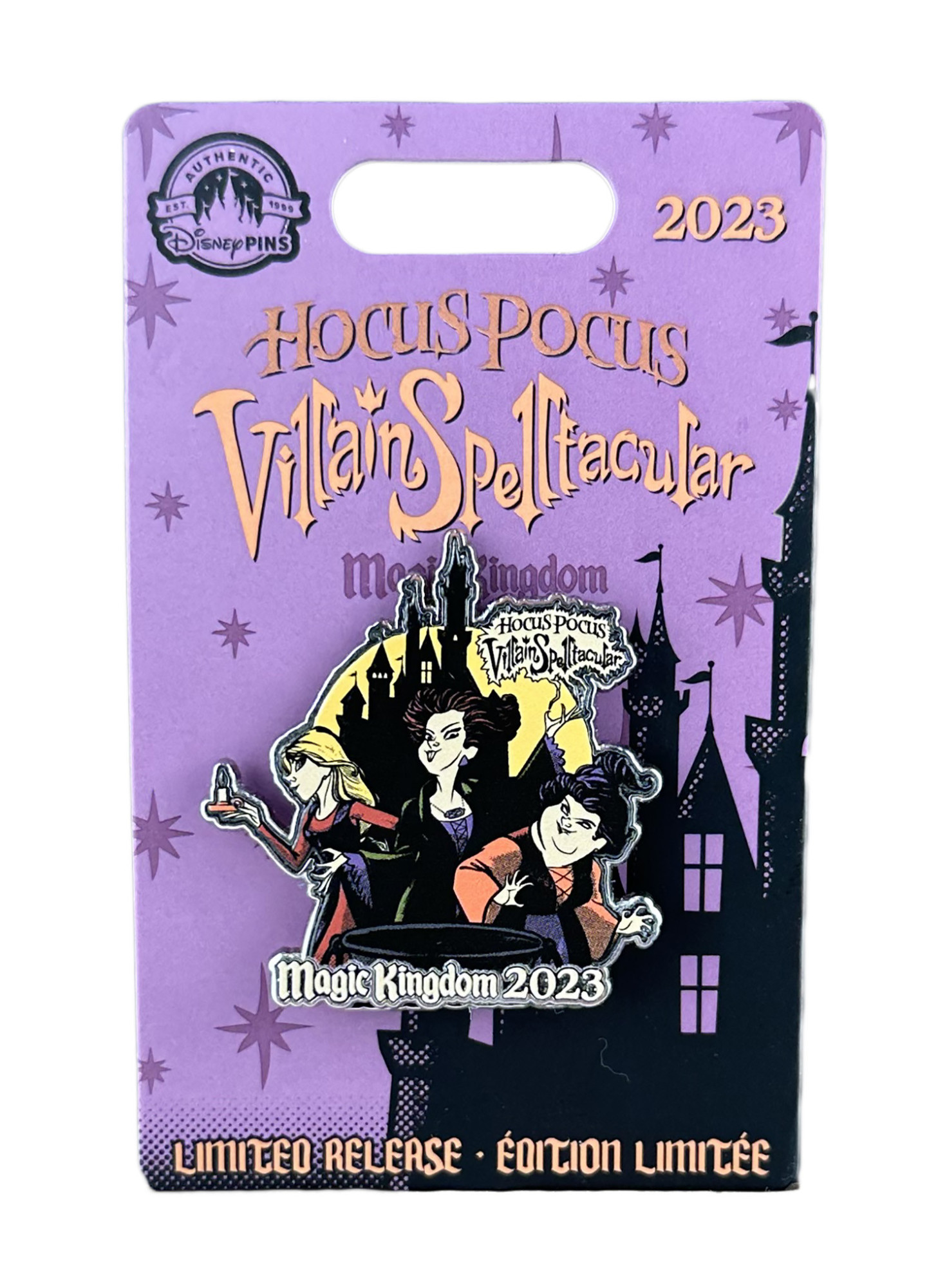 products Disney Pin - Hocus Pocus - Villain Spelltacular - Witching Hour