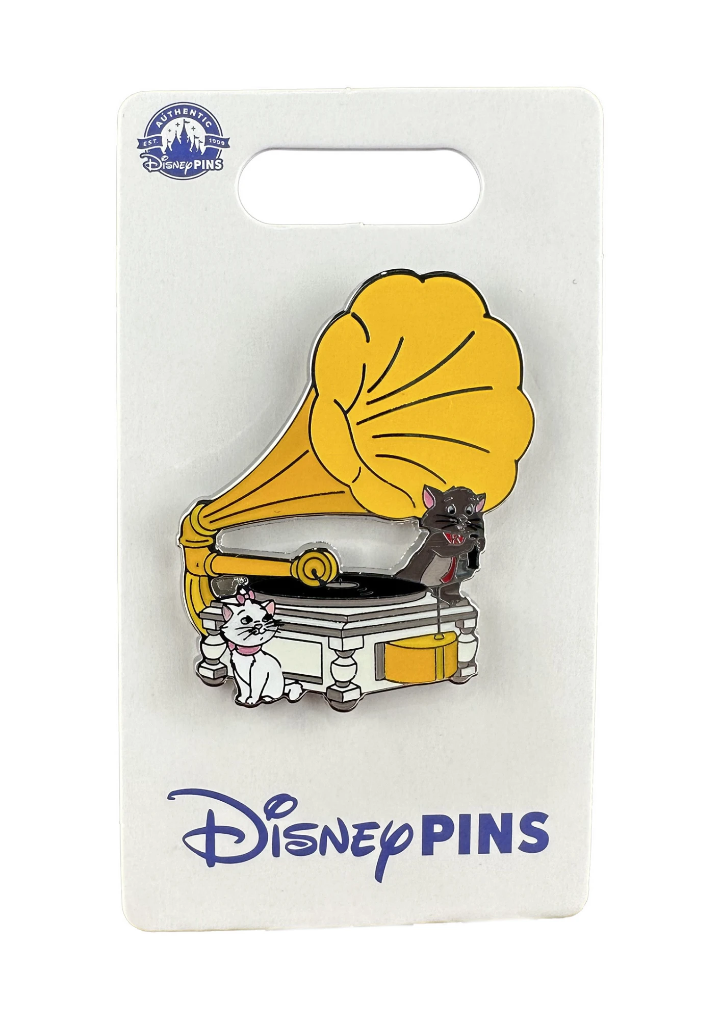 item Disney Pin - Aristocats - Marie and Berlioz - Victrola 157133