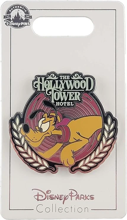 item Disney Pin - Twilight Zone - Hollywood Tower of Terror Hotel - Pluto 71mkukyft5l-ac-sy741-jpg