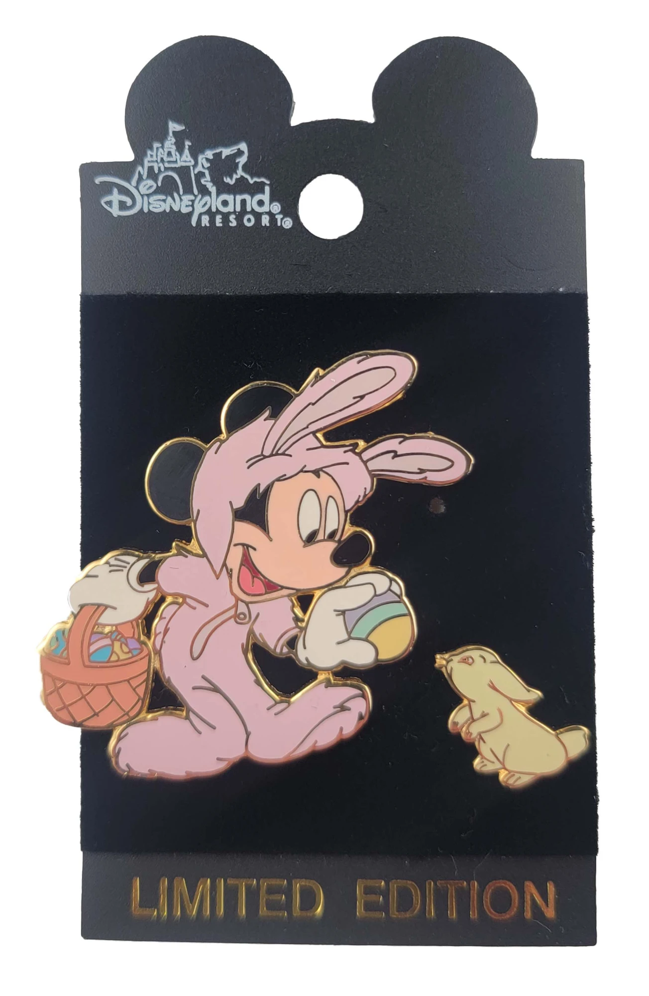 item Disney Pin - 2001 Easter - Mickey in Bunny Suit (2 Pin Set) 4585