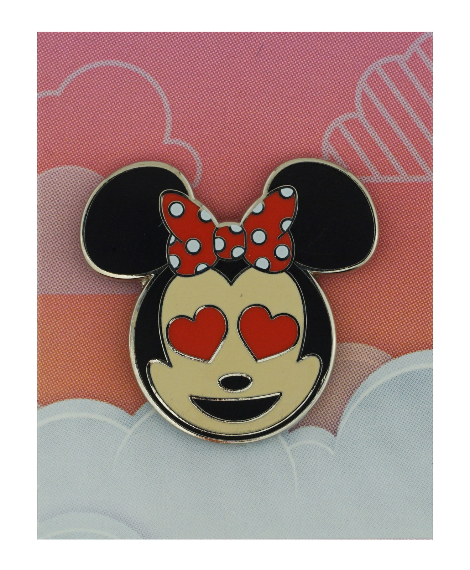 item Disney Pin - Emoji Blitz Minnie Booster - Minnie Heart Eyes Only 122053