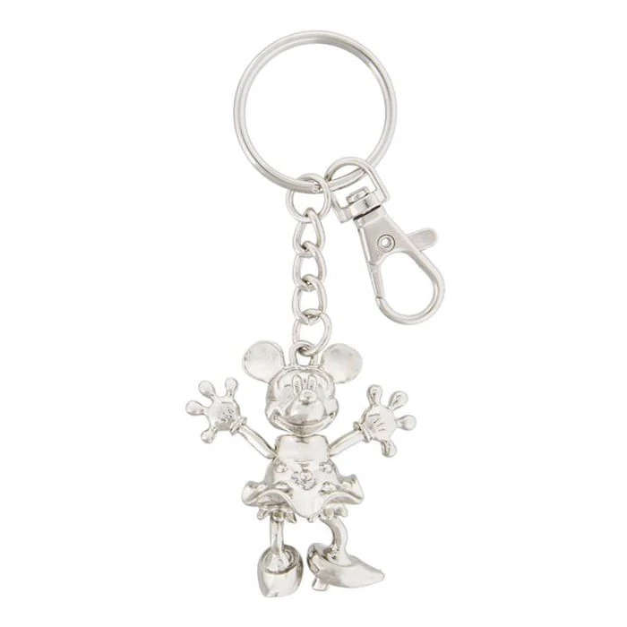 item Disney Keychain - Silver-Tone Articulated Minnie 78637jpg