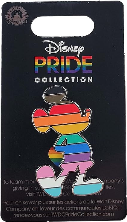 products Disney Pin - Pride Collection - Mickey Mouse - Rainbow Silhouette